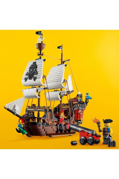 LEGO ® Creator 3’ü 1 Arada Korsan Gemisi 31109 Yapım Seti (1260 Parça) - 4