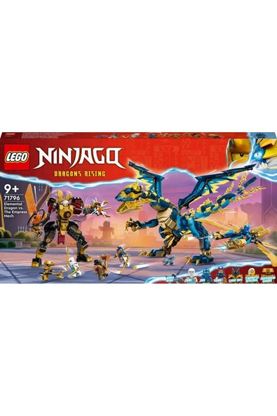 LEGO ® NINJAGO® Element Ejderhası İmparatoriçe Robotuna Karşı 71796 - Oyuncak Yapım Seti (1038 Parça) - 3