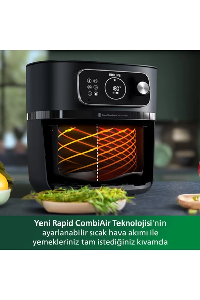 Philips HD9875/90 Airfryer 7000 Serisi XXL Connected, 2 kg, 8.3 L Kapasite, Uzaktan Bağlantılı - 4