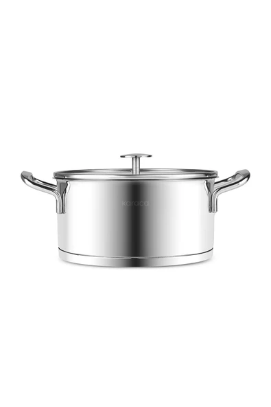 Karaca Vapor New İndüksiyon Tabanlı 6 Parça Midi Çelik Tencere Seti - 2