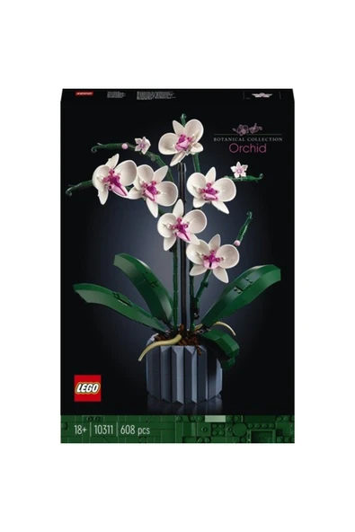 LEGO ® ICONS Orkide 10311 - Yetişkinler İçin Koleksiyonluk Dekoratif Yapım Seti (608 Parça) - 3