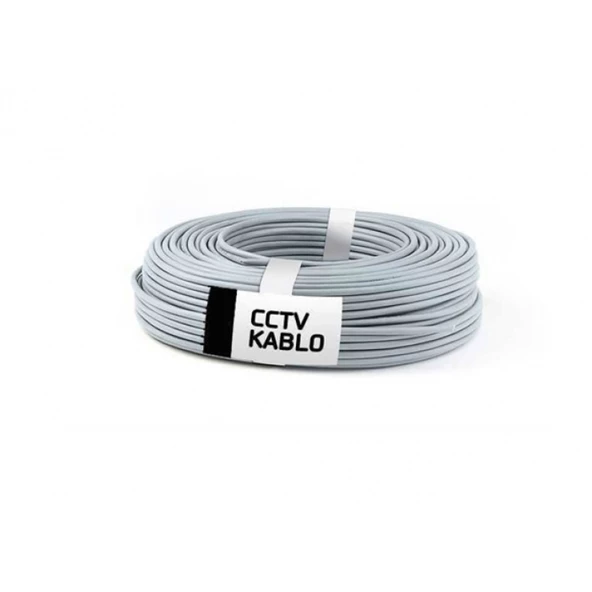 Eyfel EF-C250 2+1 2x0.22 Folyolu Lüks 250M CCTV Kablo