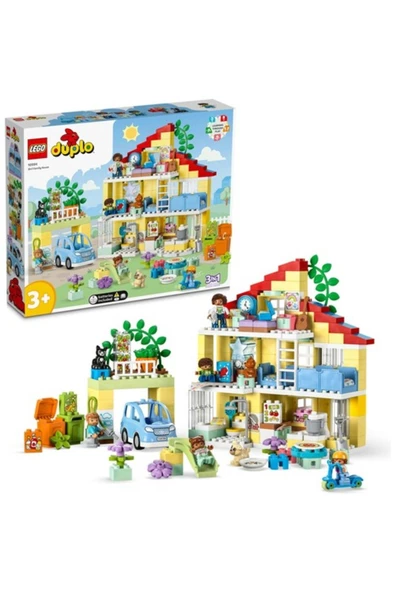 ® Duplo® Town 3'ü Bir Arada Aile Evi 10994 - 3 Yaş Ve Üzeri Çocuklar Için Yaratıcı Oyunca