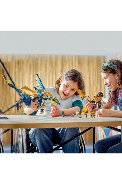 LEGO ® NINJAGO® Element Ejderhası İmparatoriçe Robotuna Karşı 71796 - Oyuncak Yapım Seti (1038 Parça) - 7