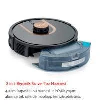 Yui S7 Nomopzone Özellikli Akıllı Robot Vacuum & Mop Süpürge Beyaz(YUI TÜRKİYE GARANTİLİ) - 9