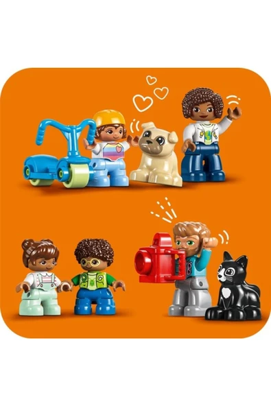 ® Duplo® Town 3'ü Bir Arada Aile Evi 10994 - 3 Yaş Ve Üzeri Çocuklar Için Yaratıcı Oyunca - 5