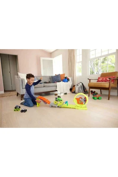 HOT WHEELS Monster Trucks Power Smashers Oyun Seti HXT05 - 4