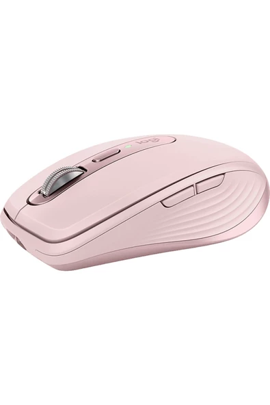 logitech MX Anywhere 3S Kompakt 8000 DPI Optik Sensörlü Sessiz Bluetooth Kablosuz Mouse - Pembe