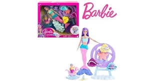 Barbie Dreamtopia Deniz Kızı Bebek ve Çocuk Oyun Alanı