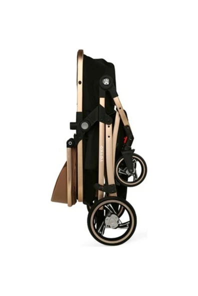 wallmark Yoyko City Seyahat Sistem Bebek Arabası 3 in 1 Kahve Rose - 5
