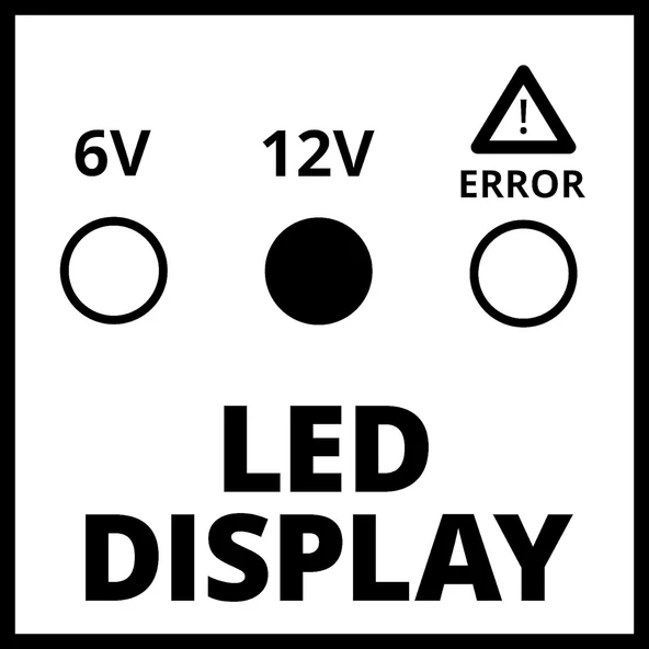 Einhell CE-BC 1 M Akü Şarj ve Takviye Cihazı - 1002205 - 6