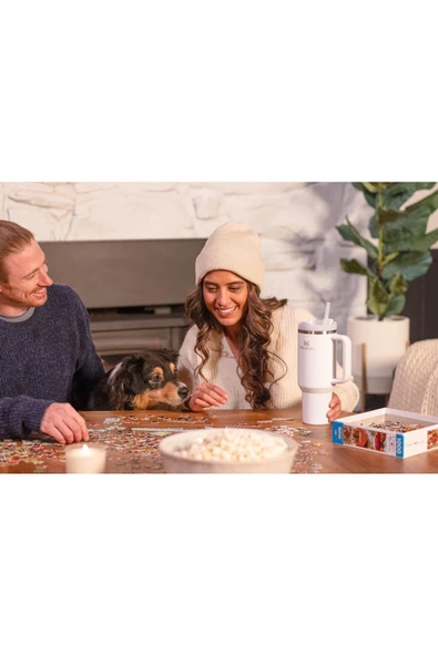 Stanley Quencher Pipetli Termos Bardak 1.18 lt, Buz Beyazı - 4