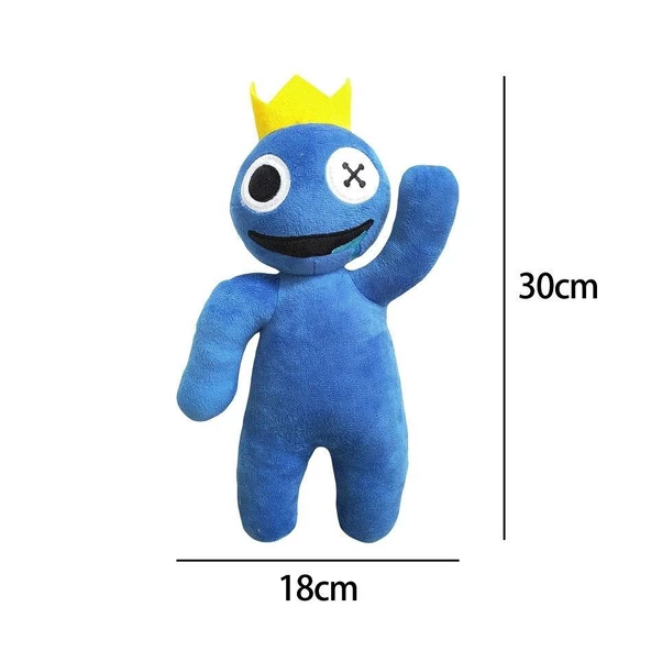 Rainbow Friends Mavi-Sarı 1 Ithal Peluş Oyuncak 30Cm - 2