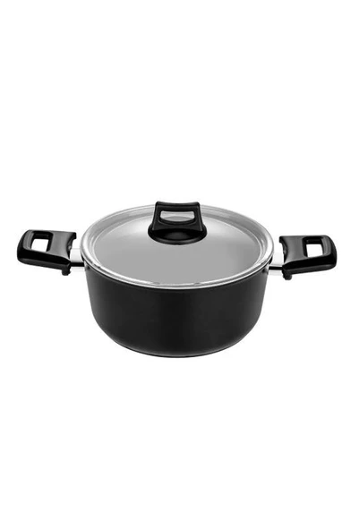 Nehir Ceramic Siyah 7 Parça Tencere Seti - 2