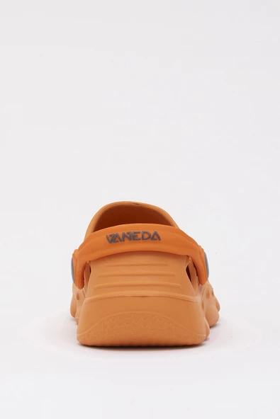 5516 VANEDA HYBRID EVA SANDALET KADIN TERLIK TURUNCU - 4