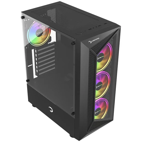 Gamepower Eclipse ARGB 4 Fanlı ATX Oyuncu Kasası - 2