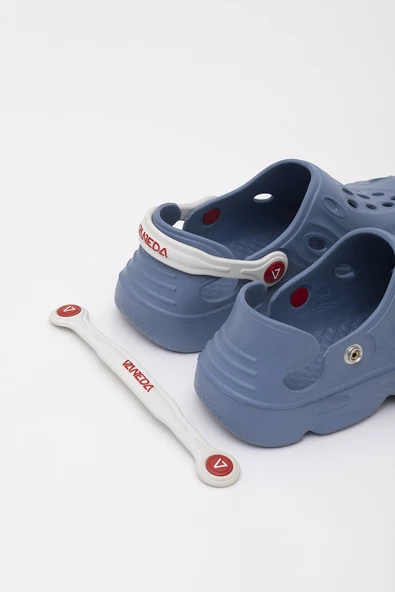 5516 VANEDA HYBRID EVA SANDALET ERKEK TERLIK INDIGO MAVI - 9