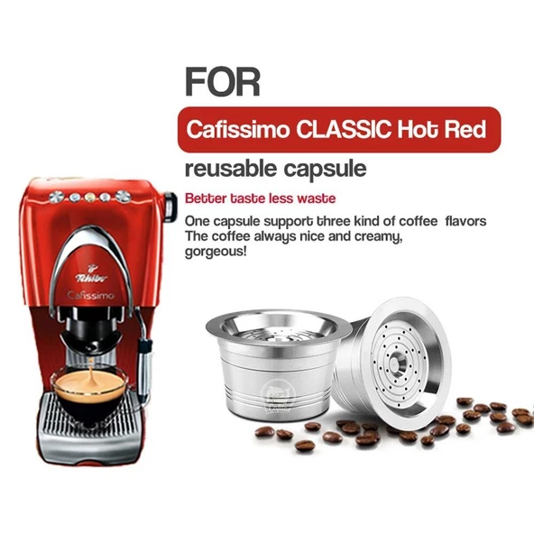 Tchibo Cafissimo Paslanmaz Çelik Tekrar Doldurulabilir Kahve Kapsülü - 2