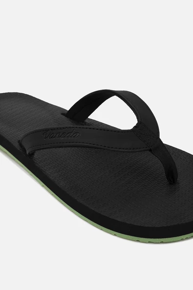 5515 VANEDA SLIPPERS UNISEX TERLIK SIYAH - 3
