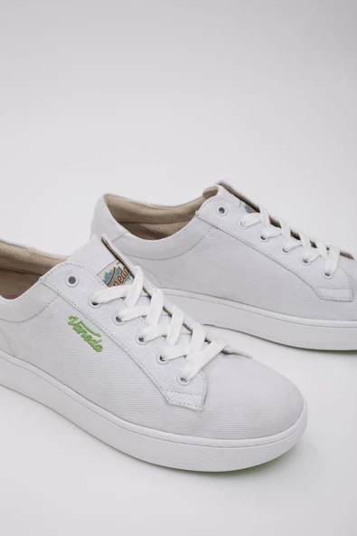 1388 V-MICH FREE KANVAS SNEAKER ERKEK AYAKKABI BEYAZ - 5