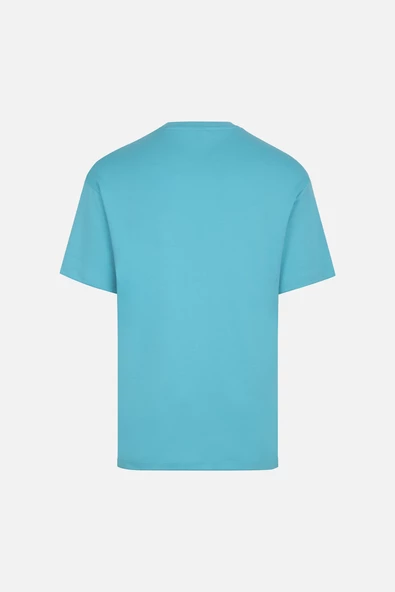 OVERSIZED FIT VANEDA LOGO BASIC TSHIRT YESIL - 5