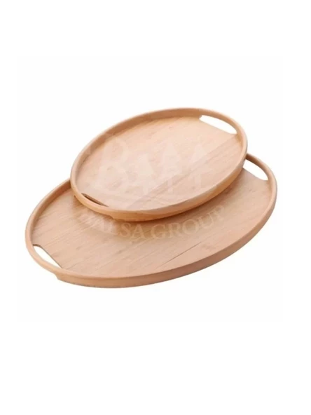 Balsa BMB92.B Bambu Büyük Oval Tepsi 45x31cm 1 Adet