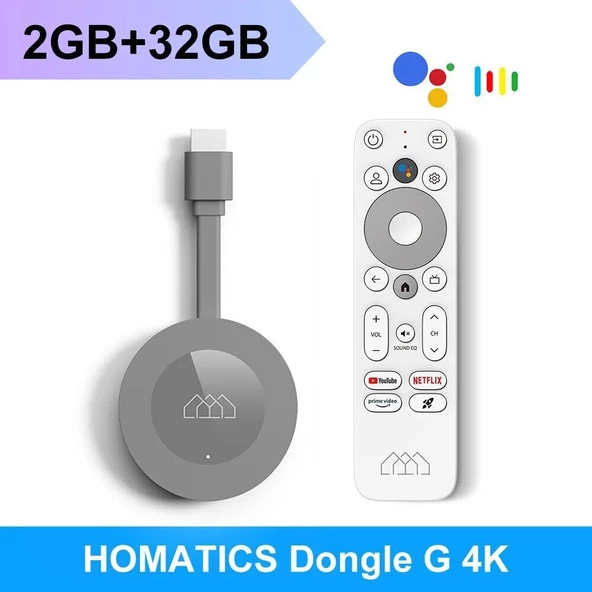 Homatics Dongle G 4K Orjinal Lisanslı Android Box