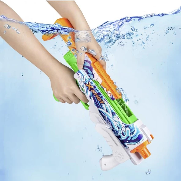 X-SHOT Su Tabancası - Hızlı Doldurma Fonksiyonlu - Mavi - 4