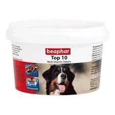 Beaphar 10 Vitaminli Köpekler için Vitamin Tableti (180'li)