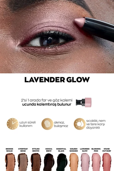 Power Stay Shadow Stick Kalem Far Bronze Sugar - 2