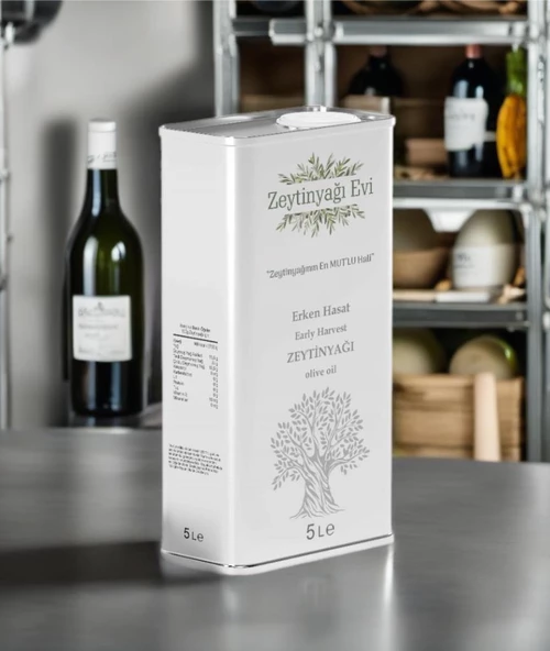 Zeytinyagievi Premium Gold Erken Hasat Soğuk Sıkım Zeytinyağı 5 Litre - 3
