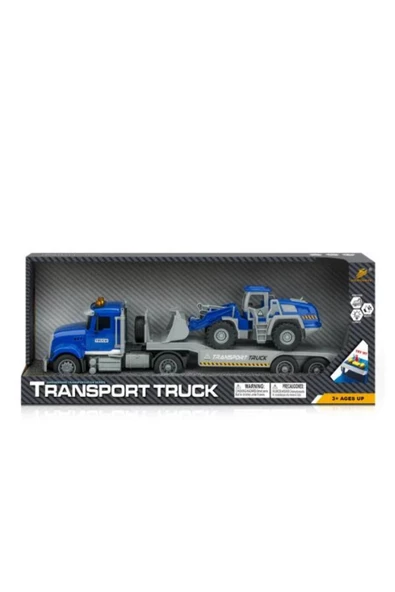 Sesli ve Işıklı Kepçe Dozer Taşıyıcı Tır PY6812B - 5