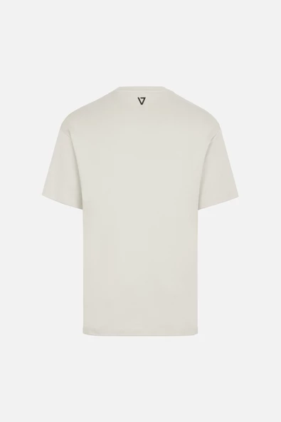 OVERSIZED FIT DREAMER ERKEK TSHIRT EKRU - 7