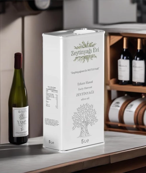 Zeytinyagievi Premium Gold Erken Hasat Soğuk Sıkım Zeytinyağı 5 Litre - 4