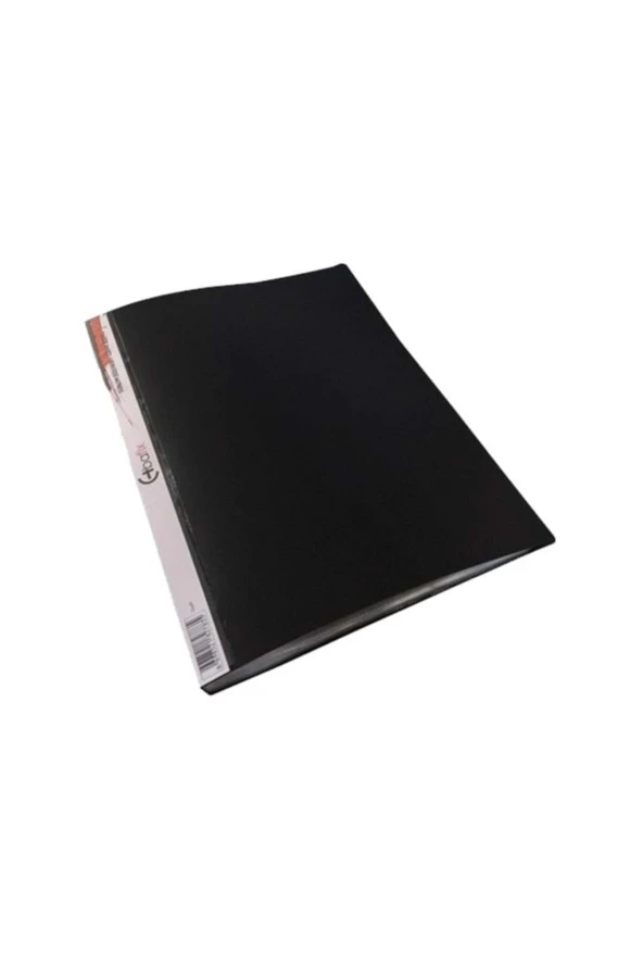 Bafix Katalog (Sunum) Dosya 100 LÜ A4 Siyah (18 Li Paket)