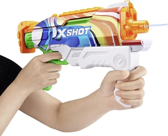 X-SHOT Su Tabancası - Hızlı Doldurma Fonksiyonlu - Turuncu - 3
