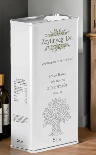 Zeytinyagievi Premium Gold Erken Hasat Soğuk Sıkım Zeytinyağı 5 Litre - 5