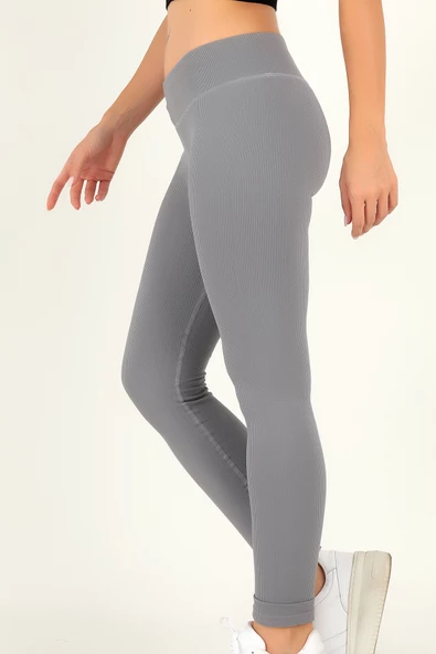 DoReMi Seamless Normal Bel Ripli Spor Tayt - 5