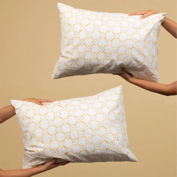 Soley | Leticia | %100 Pamuk 2'li Yastık Kılıfı Seti - Resim 2