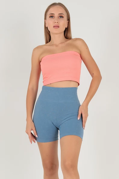 DoReMi Seamless Normal Bel Kısa Kadın Tayt - 5