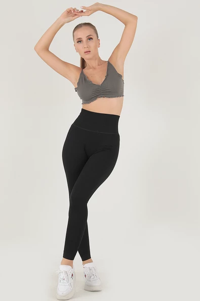 DoReMi Seamless Yüksek Bel Kadın Spor Tayt - 7