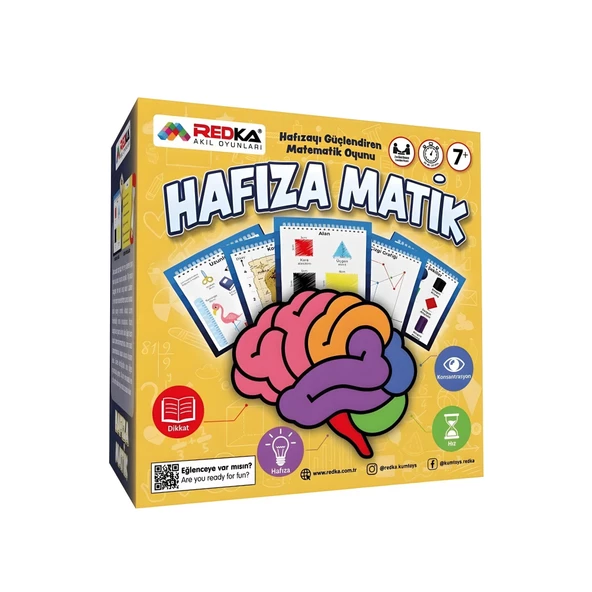 Eğlenceli Hafıza ve Zeka Oyunu Hafıza Matik - Matematik Geliştirici Oyuncak