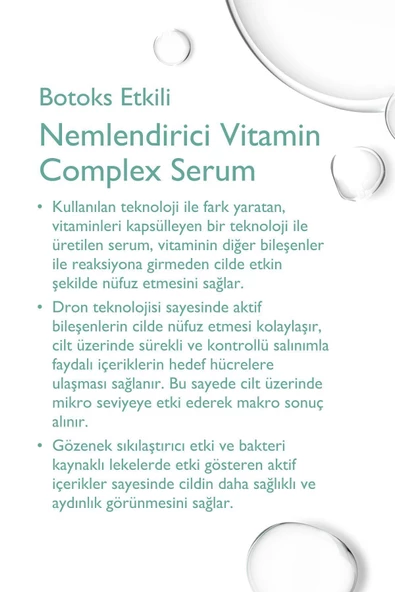 BAGA Botoks Etkili Nemlendirici Vitamin Complex Serum - 2