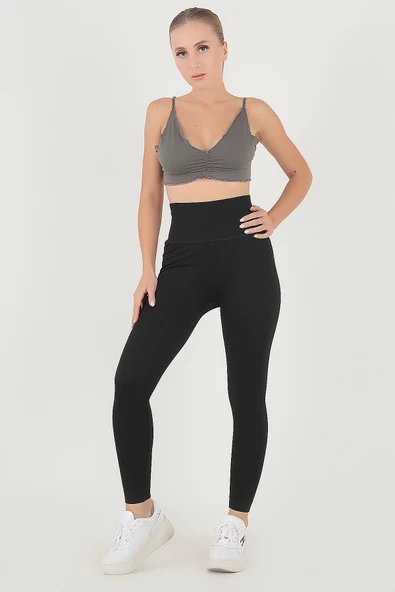 DoReMi Seamless Yüksek Bel Kadın Spor Tayt - 8