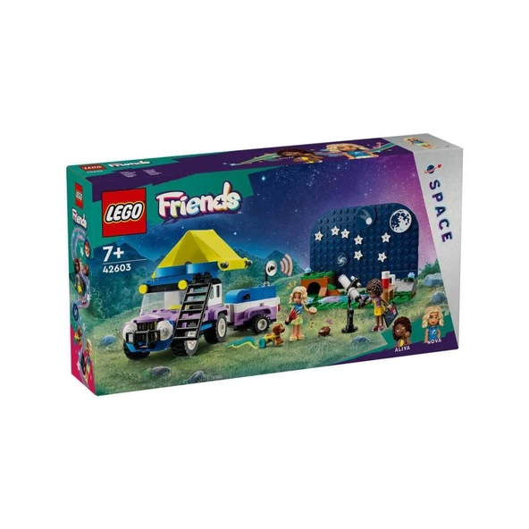 Nessiworld 42603  ® Friends Yıldız Gözlemleme Kamp Aracı 364 parça +7 yaş