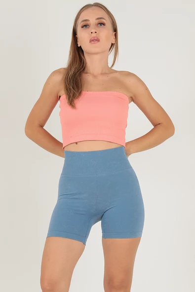 DoReMi Seamless Normal Bel Kısa Kadın Tayt - 7