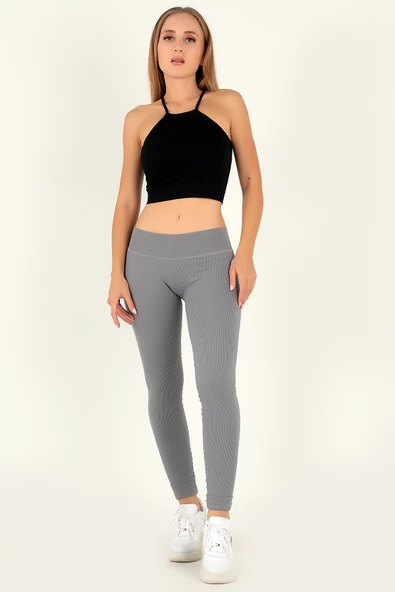 DoReMi Seamless Normal Bel Ripli Spor Tayt - 6