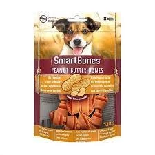 Smart Bones Yer Fıstıklı Küçük Irk Köpek Ödül Maması 128gr (8'li)