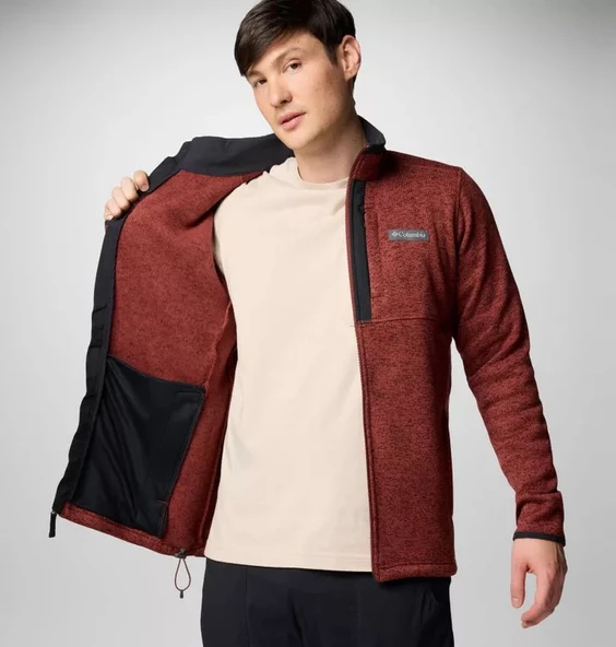 Columbia Sweater Weather™ Fleece Full Zip Erkek Tam Fermuarlı Polar Üst AO9845 - 6