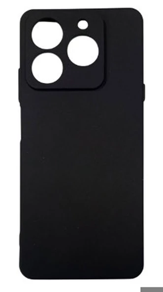 General Mobile Era 50 Uyumlu Mat Yumuşak Kılıf Kadife Hissiyat Siyah ürün görseli 1